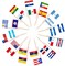 100 Pcs Spanish Countries Toothpick Flags (23 Countries)